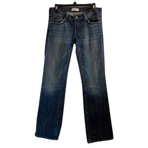 Deluxe Premium Denim Dark Wash Straight Leg Jeans Size 13